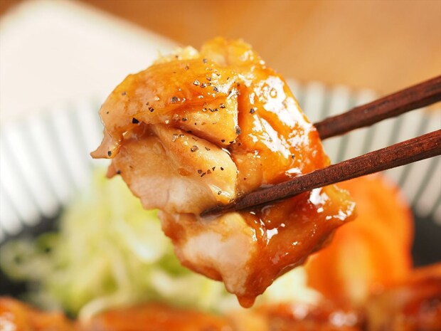 鶏もも肉のはちみつ照り焼き