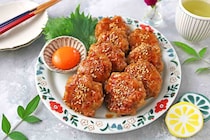 丸めないからラク！ふわふわ食感の「れんこん鶏つくね」簡単レシピ