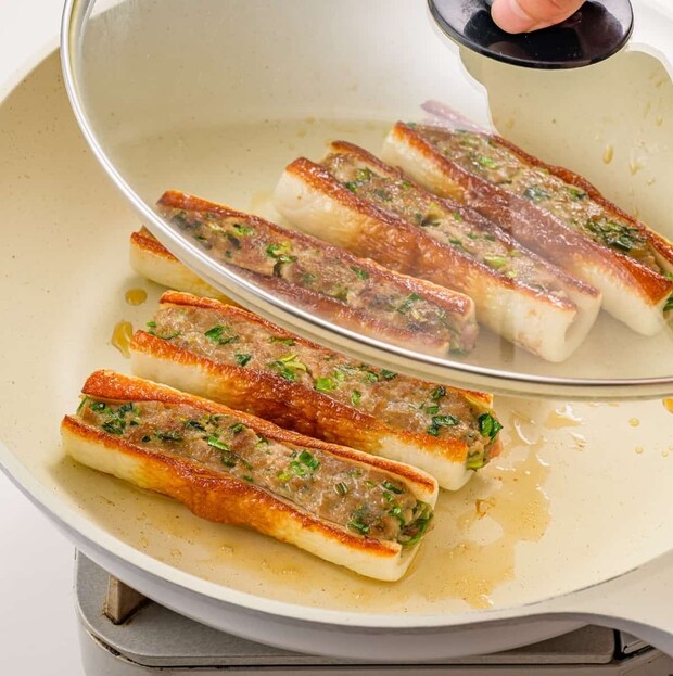 「ちくわ餃子」レシピ