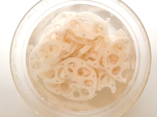 れんこんの海苔ナムル