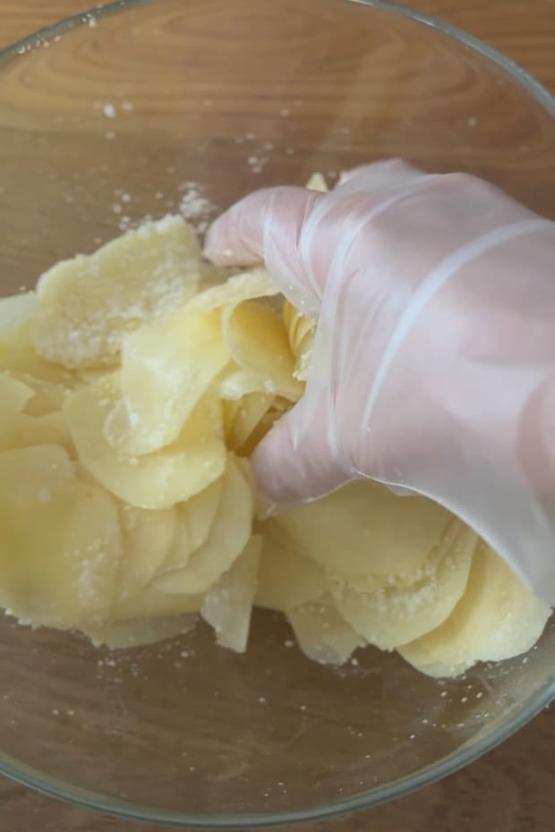 ポテトミルフィーユ工程2