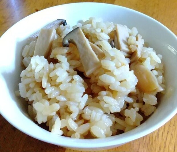 エリンギの炊き込みご飯