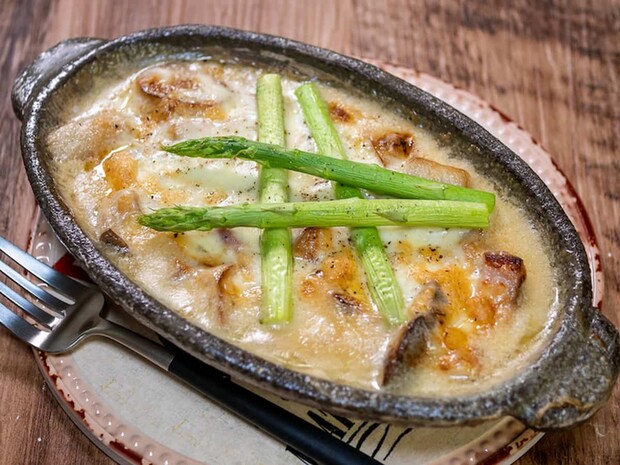 エリンギのグラタン