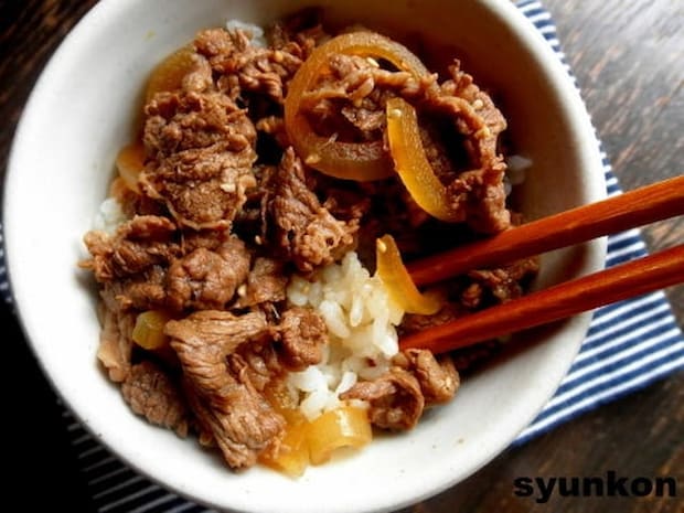 山本ゆりさんの「あの味。牛丼」レシピ