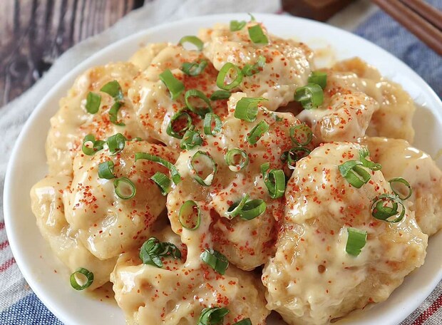 ささみのピリ辛レモンペッパーマヨチキン