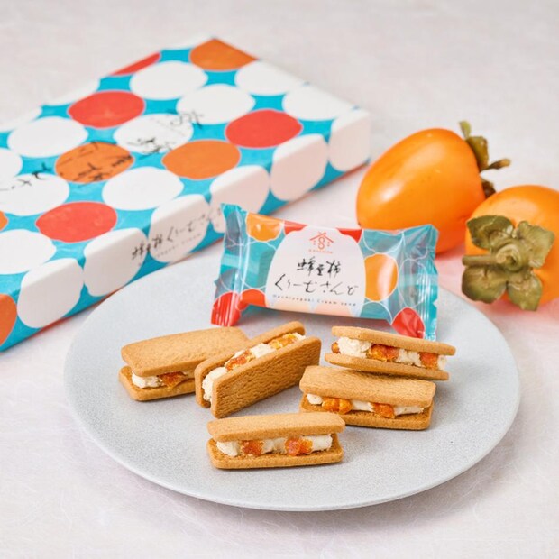 蜂屋柿くりーむさんど 5個入／Wayu