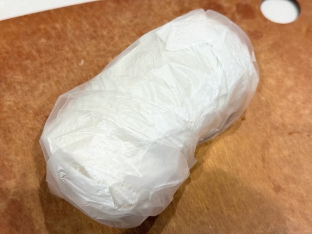 保存用の袋に入れる