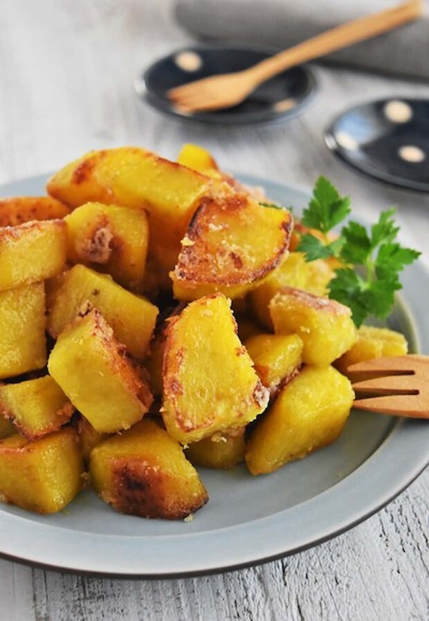 さつまいもの塩バター