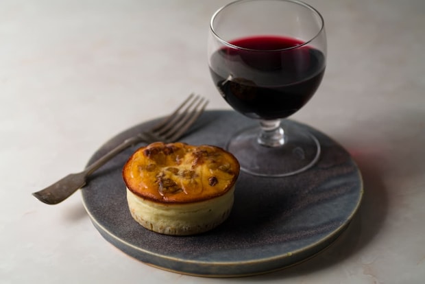 成城石井自家製 無花果とゴルゴンゾーラのチーズケーキ