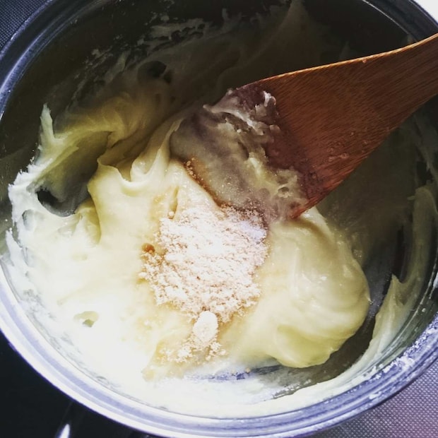 切り餅で簡単とろけるいも餅(徳島風)♪