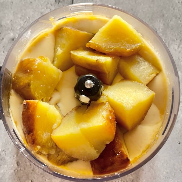 焼き芋ブリュレチーズケーキ