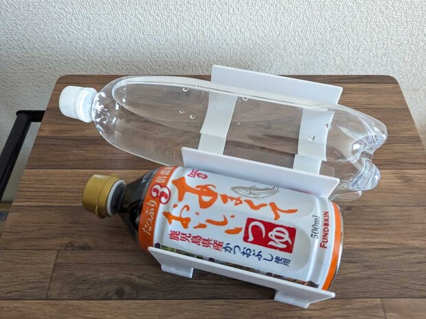 ダイソー ペットボトルラック 使用例