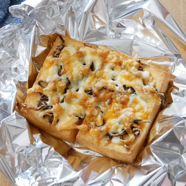 塩昆布チーズ厚揚げ完成2