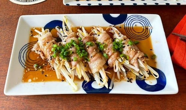 電子レンジで超かんたん!「豚バラ肉×もやし」で即席おかず