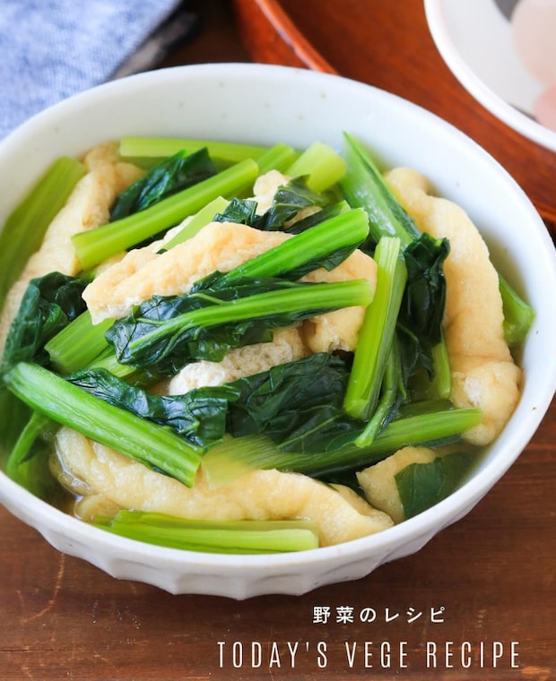 食材2つ以下で簡単♪「小松菜の副菜」レシピ