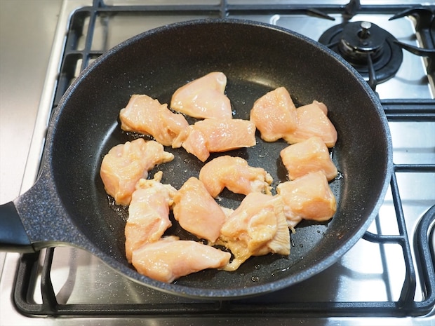 鶏むね肉と大根のはちみつポン酢煮