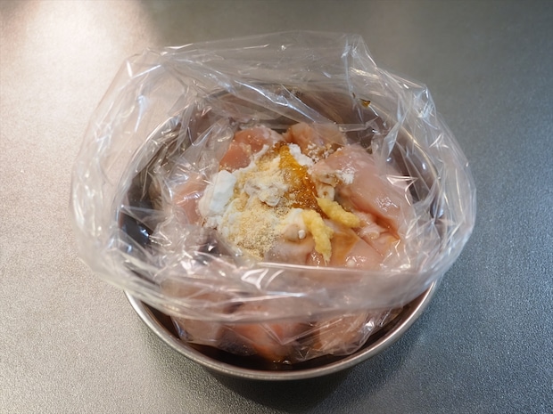 鶏むね肉と大根のはちみつポン酢煮