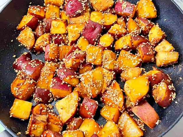 シナモン香る大学芋