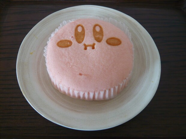 くいしんぼうカービィのりんご蒸しパン