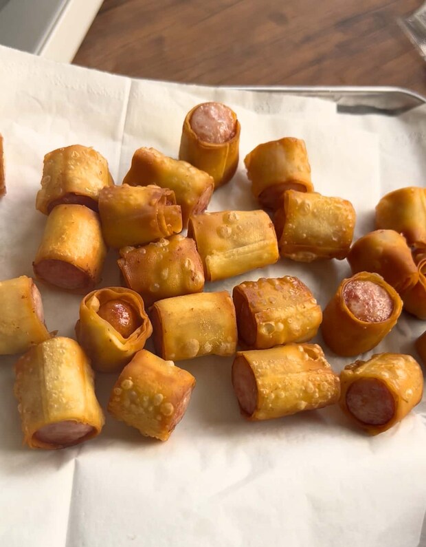 「バリバリウインナー」レシピ