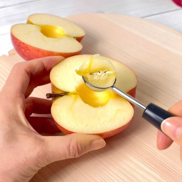 りんごチーズケーキ01