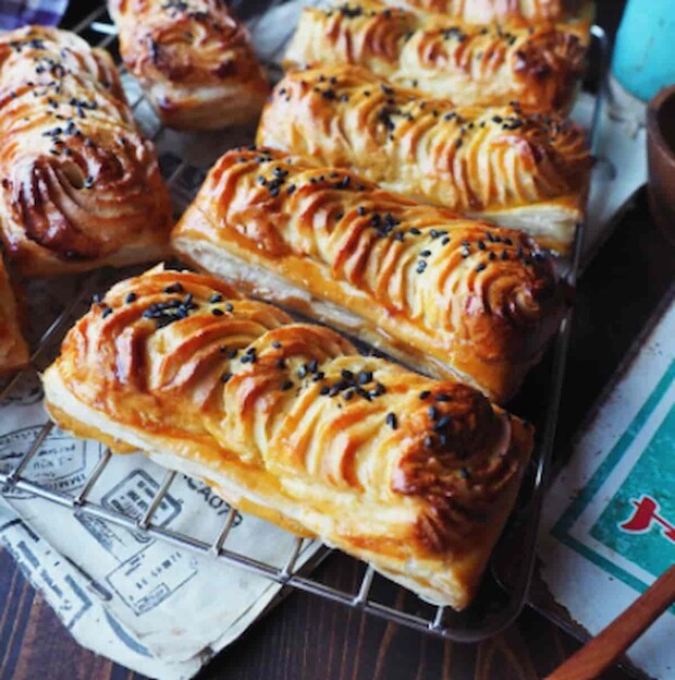 しゃなママさん スイートポテトパイ