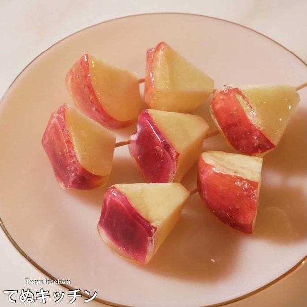 てぬキッチンさん りんご飴