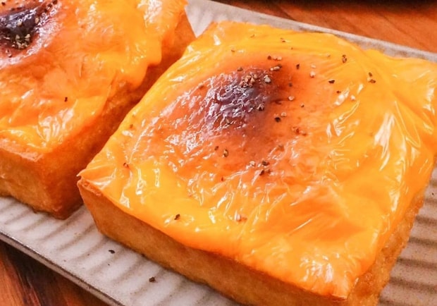 厚揚げでツナマヨチーズグラタン風