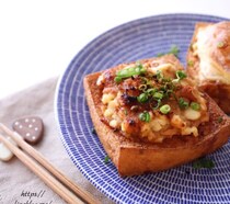 節約おつまみにも◎外はカリッと中はふんわり「厚揚げ」レシピ