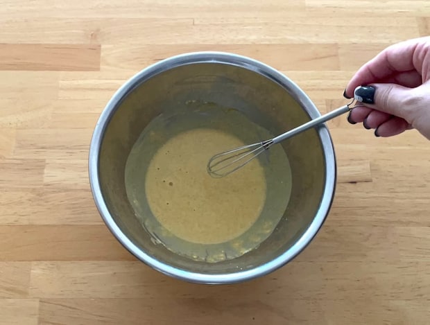 ブロッコリーのカレー天ぷら