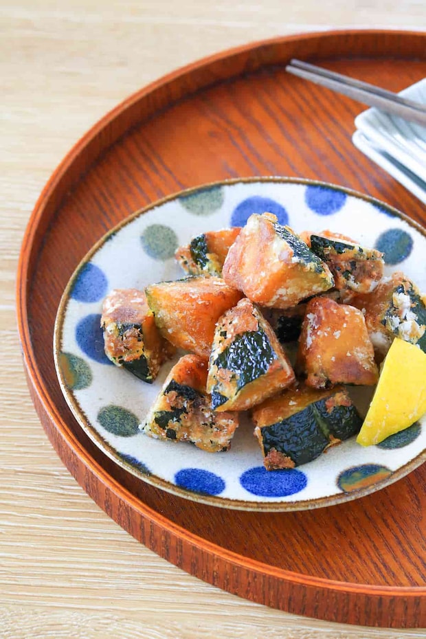 かぼちゃのから揚げ しょうが風味