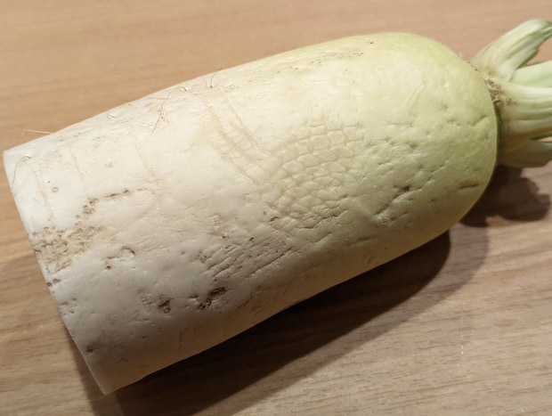 しわしわの大根 青髪のテツ