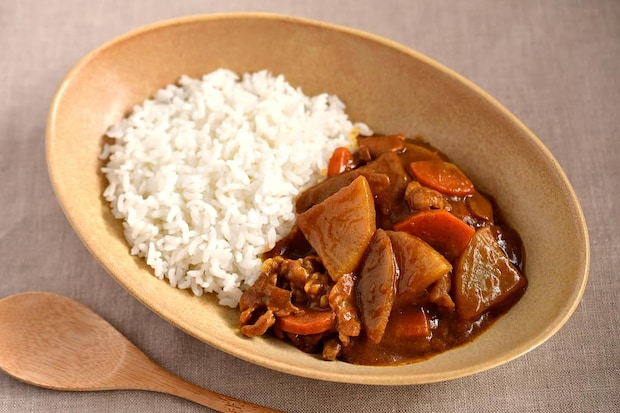 冷凍根菜ミックスを使ったカレーライス