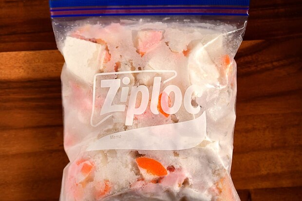 冷凍根菜ミックスの保存