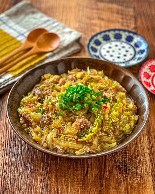 旬の白菜がもりもり食べられる!栄養たっぷり「さば缶de麻婆白菜」の作り方