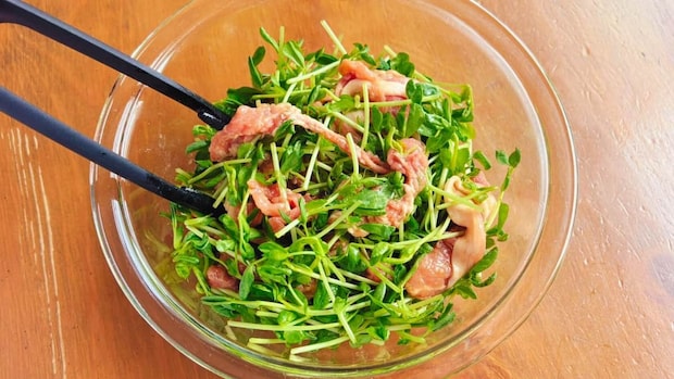 節約できてボリュームも満点!意外と知らない「豆苗」のウマい食べ方