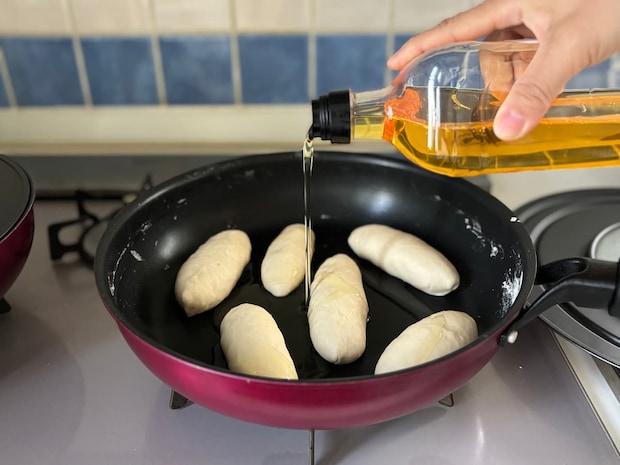 フライパン 簡単レシピ パン作り 揚げパン ワンパンレシピ