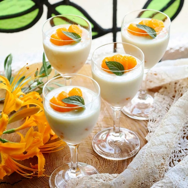 ミルクみかんゼリー・メイン