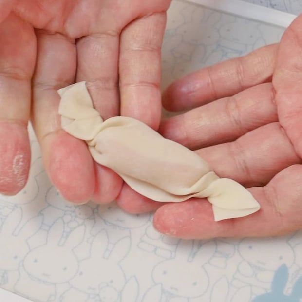 赤ウインナーのパリパリぎょうざ01