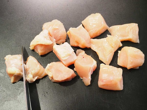 鶏むね肉でサクサク衣のとり天