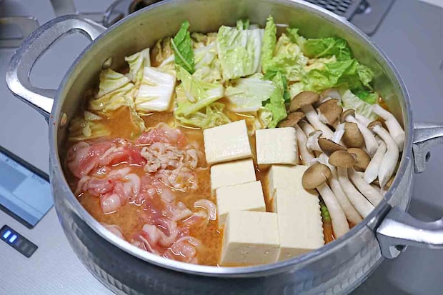 みそキムチ鍋７