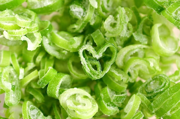 冷凍した長ねぎの青い部分