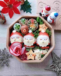クリスマス気分が盛り上がる！「サンタクロース」が主役のお弁当