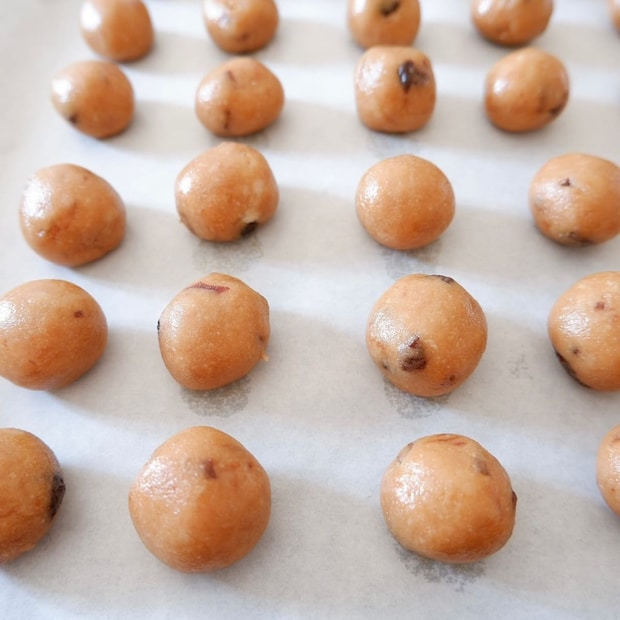 米粉のシュトーレン風スノーボール