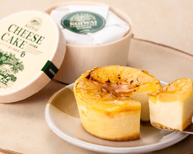 まきばのチーズケーキセット