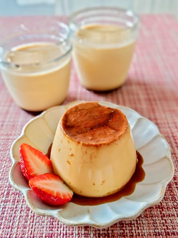 体がぽかぽか♪砂糖控えめで罪悪感なしの「しょうがプリン」レシピ