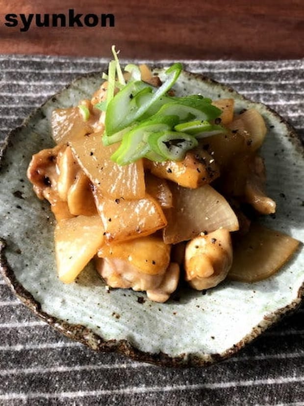 山本ゆりさんの「鶏と大根のバターじょうゆ」レシピ