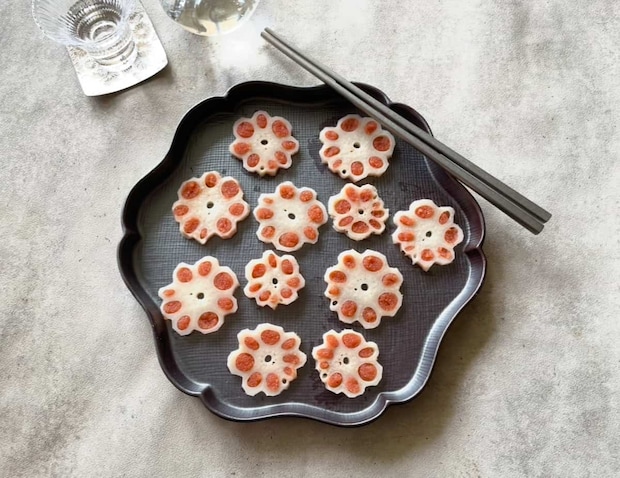 お弁当やおもてなしに!華やかで簡単「お花れんこん」の作り方