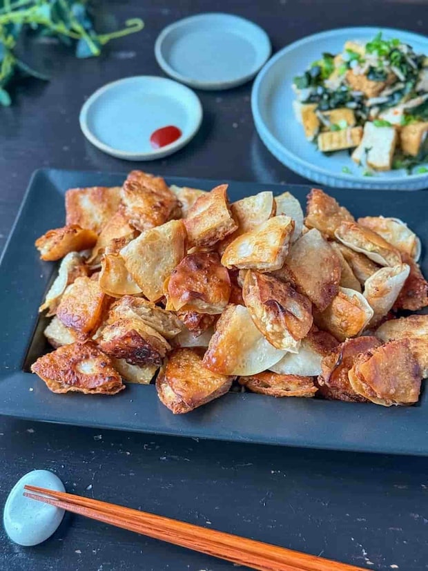 うさまるさん パリパリ扇形餃子