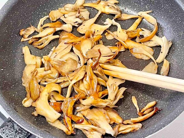 舞茸のホットドッグ